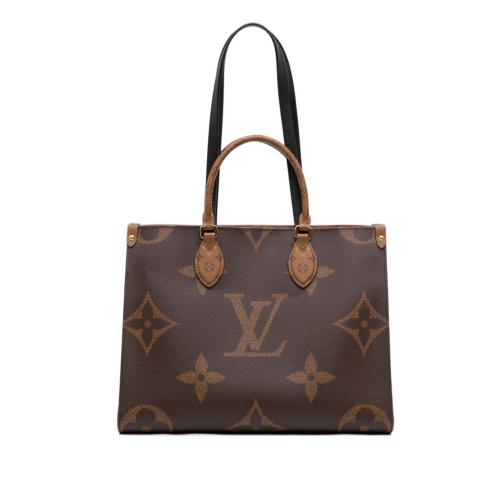Pre-Loved Louis Vuitton Monogram Reverse Giant OnTheGo MM